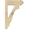 Ekena Millwork Balboa Rough Sawn Arts and Crafts Outlooker, Douglas Fir, 6"W x 16"D x 24"H OUT06X16X24BOA03RDF - alternate 3